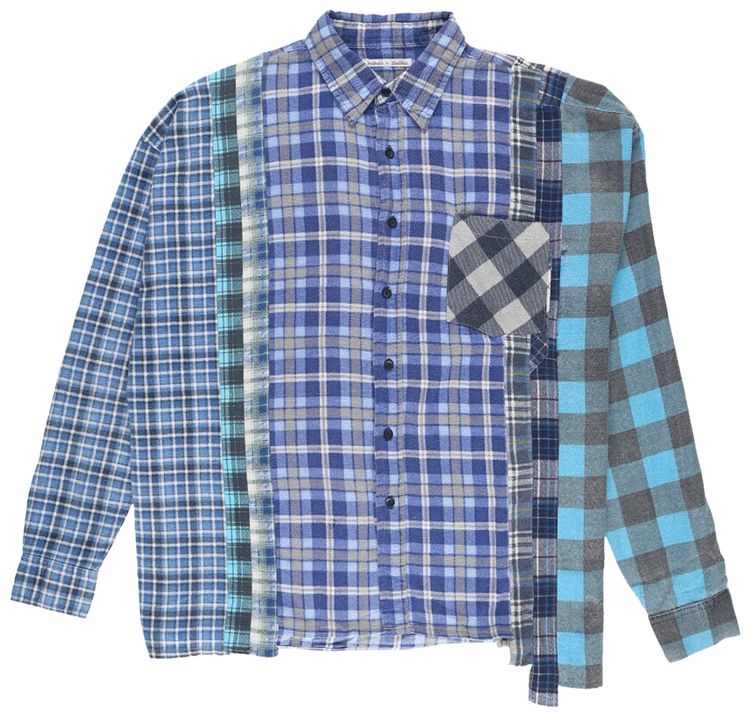 Needles 7 Cuts Wide Shirt Multicolor