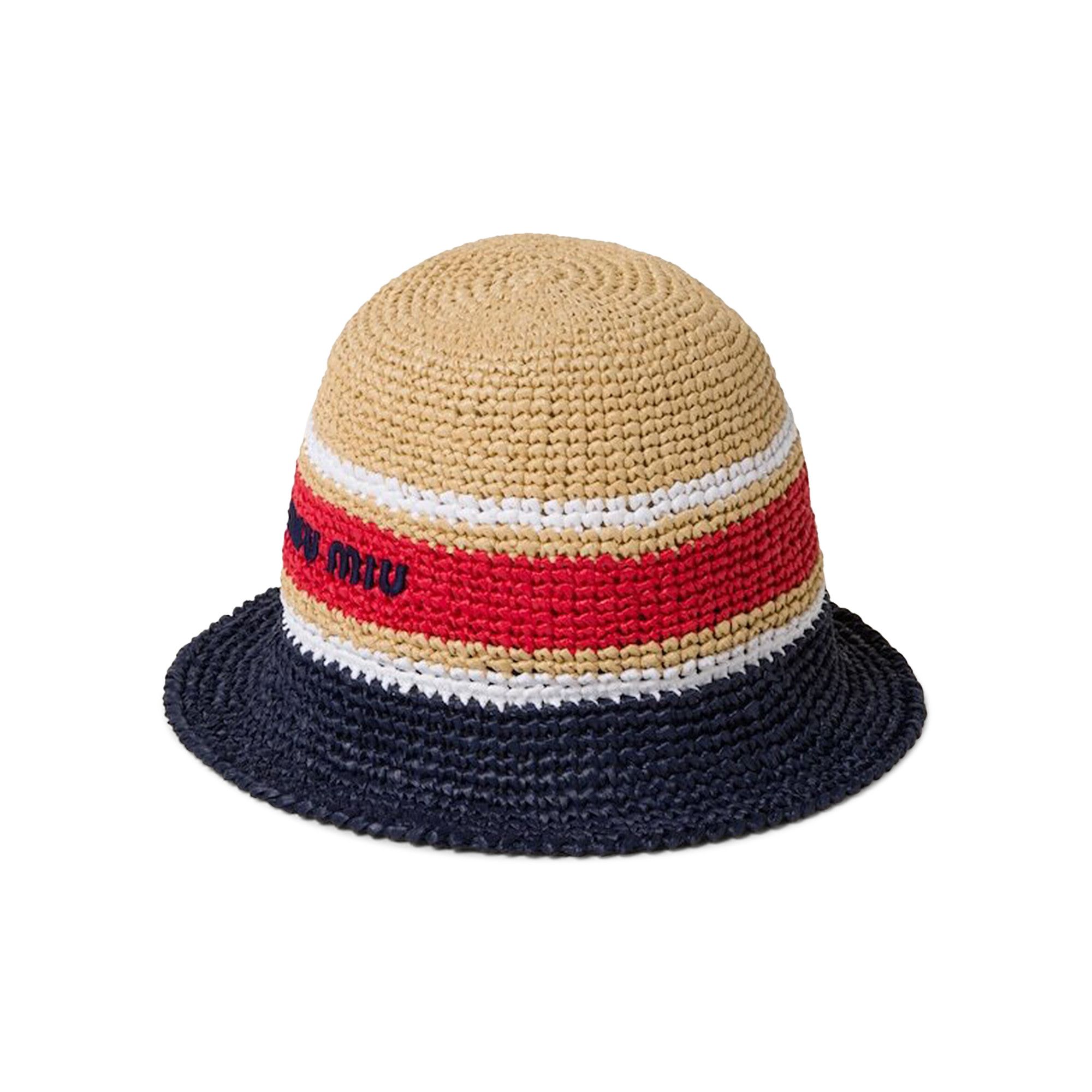 関税・送料込 MIU MIU Raffia & viscose ハット MIU MIU Raffia Hat | Holt Renfrew