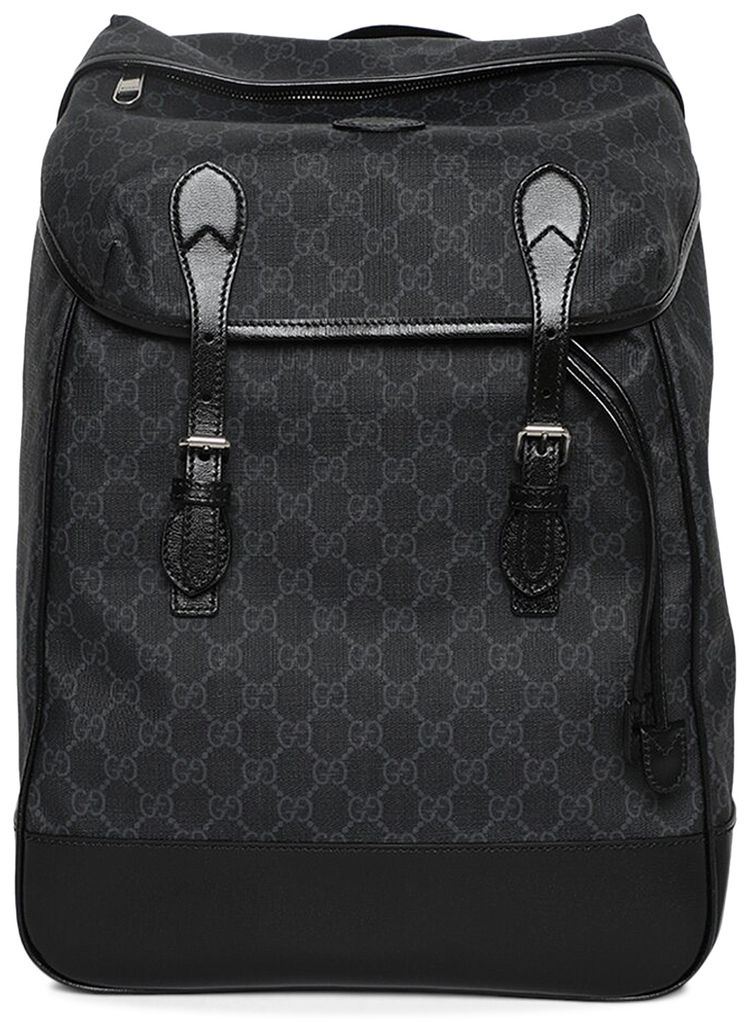 Buy Gucci Medium Backpack With Interlocking G 'Black' 696013 97S9F