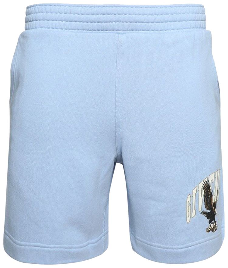 Givenchy Bermuda Board Shorts Light Blue