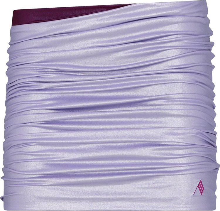 The Attico Mini Skirt Lavander