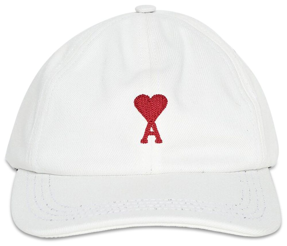 Buy Ami Embroidered Cap 'Ivory' - UCP006 DE0020 185 | GOAT