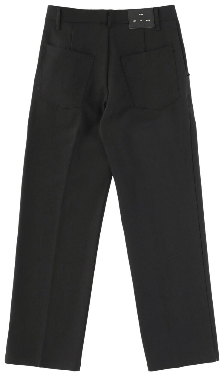 Song for the Mute Loose Pleated Pant Black