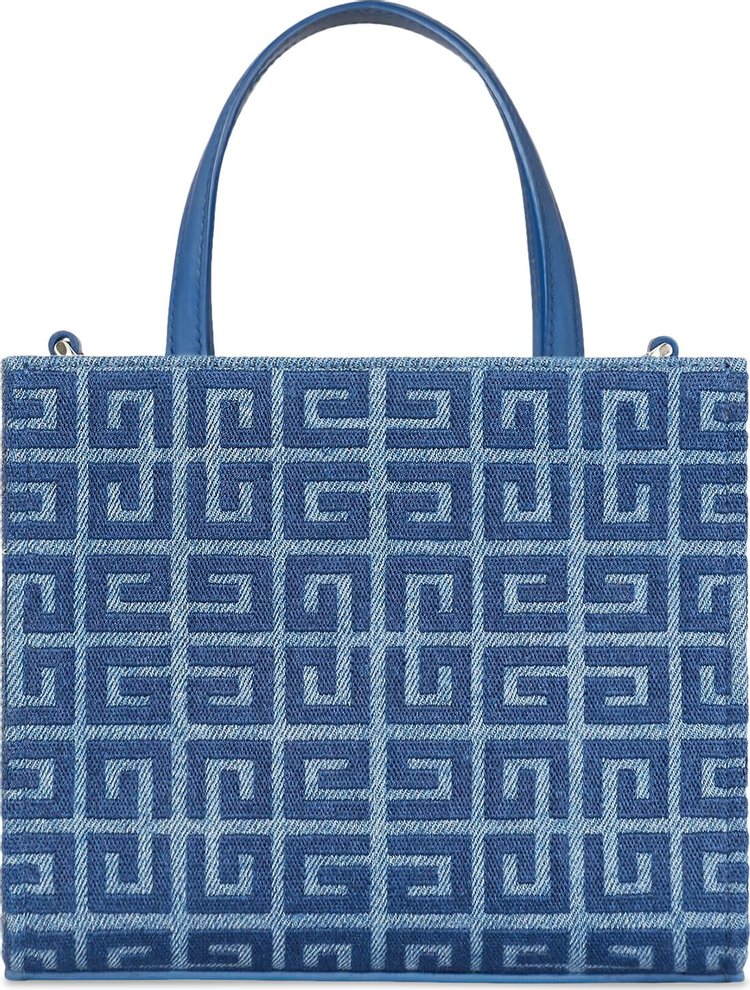 Givenchy Mini G Tote Shopping Bag Medium Blue