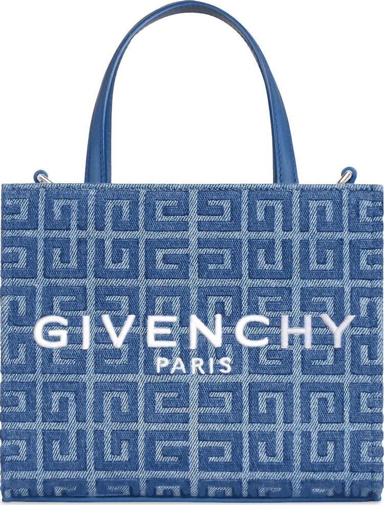 Givenchy Mini G-Tote Shopping Bag 'Medium Blue'