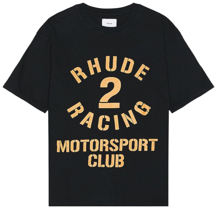 Buy Rhude Desperado Motorsport Tee 'Vintage Black' FW23TT17012610 GOAT