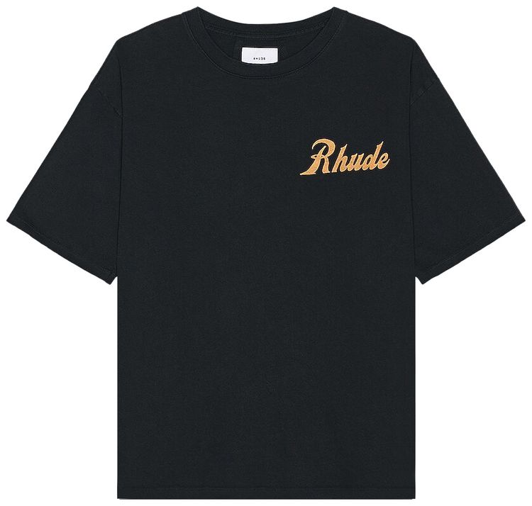 Rhude Rallye Tee Vintage Black