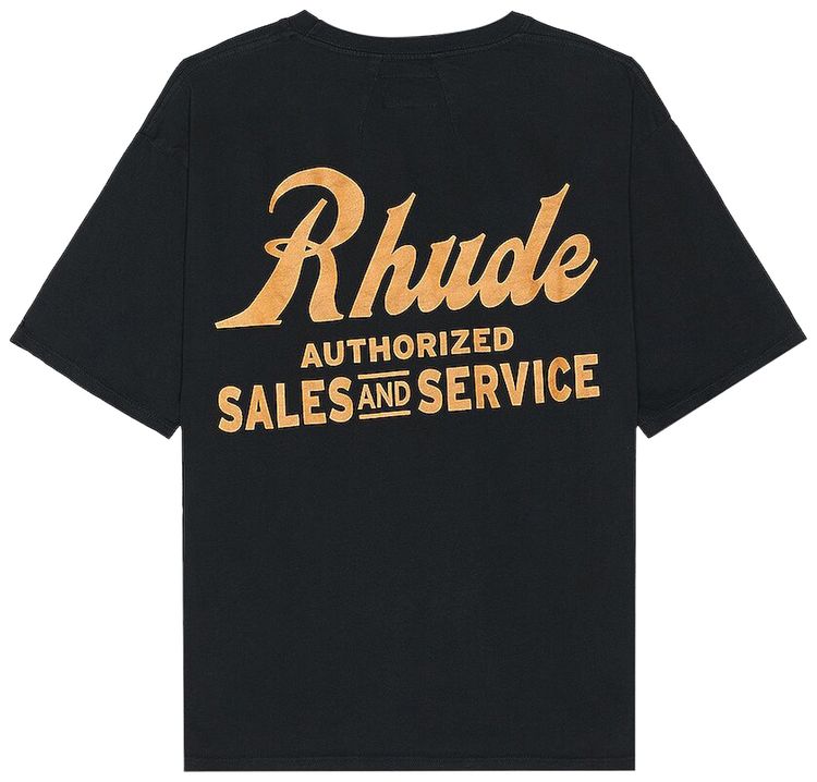 Rhude Rallye Tee Vintage Black