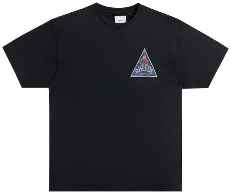 Rhude Cadeux Sundry Tee Vintage Black