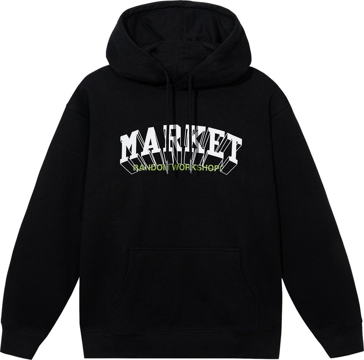 Market Super Market Pullover Hoodie 'Black'