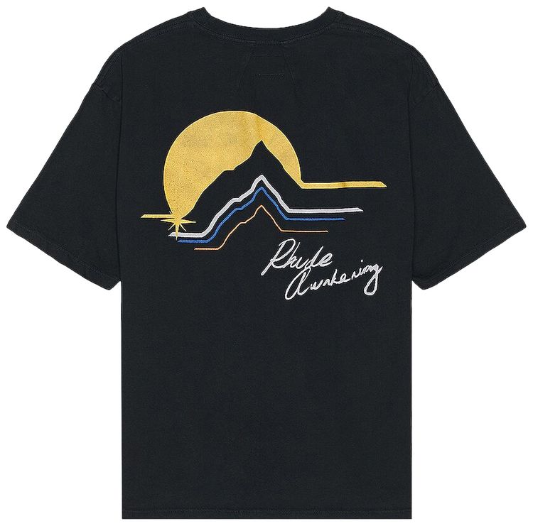 Rhude Awakening Tee Vintage Black