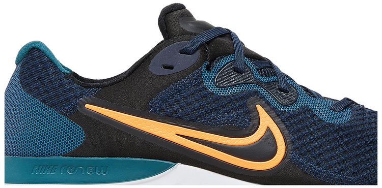 Nike Renew Run 2 Obsidian Bright Mango