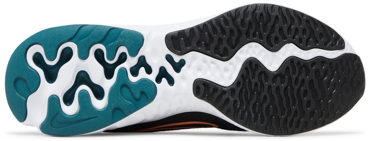 Nike Renew Run 2 Obsidian Bright Mango