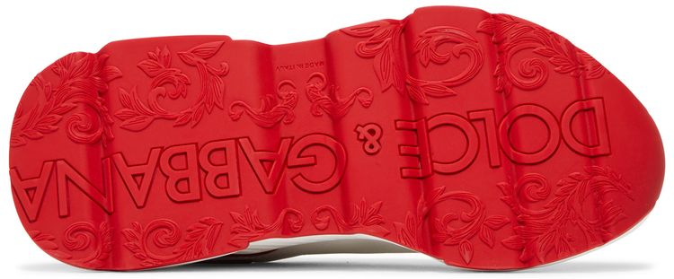 Dolce  Gabbana Daymaster Low White Red