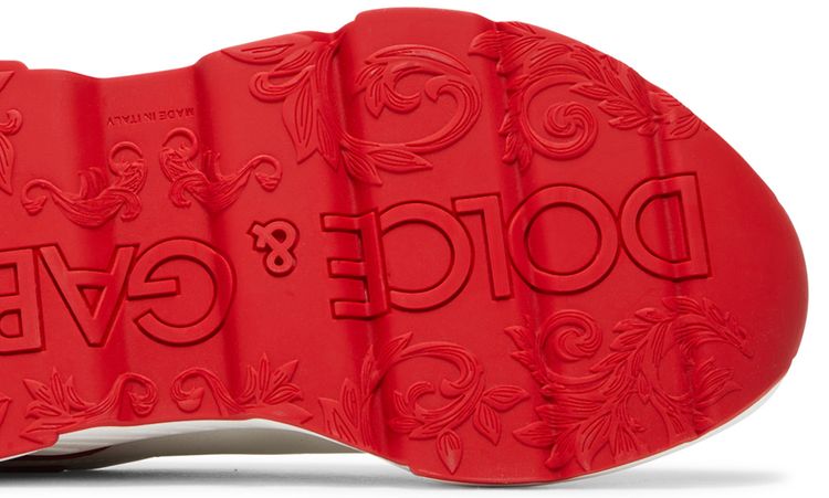 Dolce  Gabbana Daymaster Low White Red