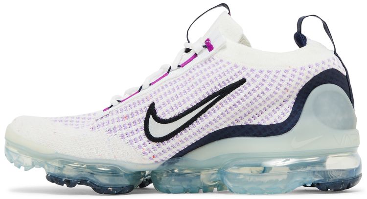 Nike Air VaporMax 2021 Flyknit GS White Violet Frost
