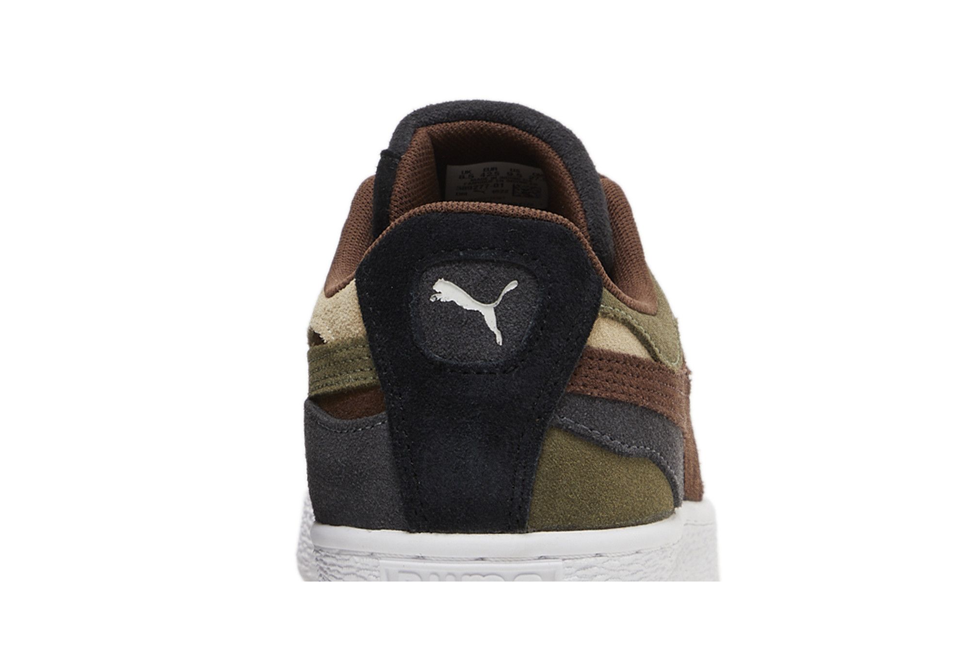 Buy Suede 'Camowave - Olive Chestnut Brown' - 389277 01 | GOAT
