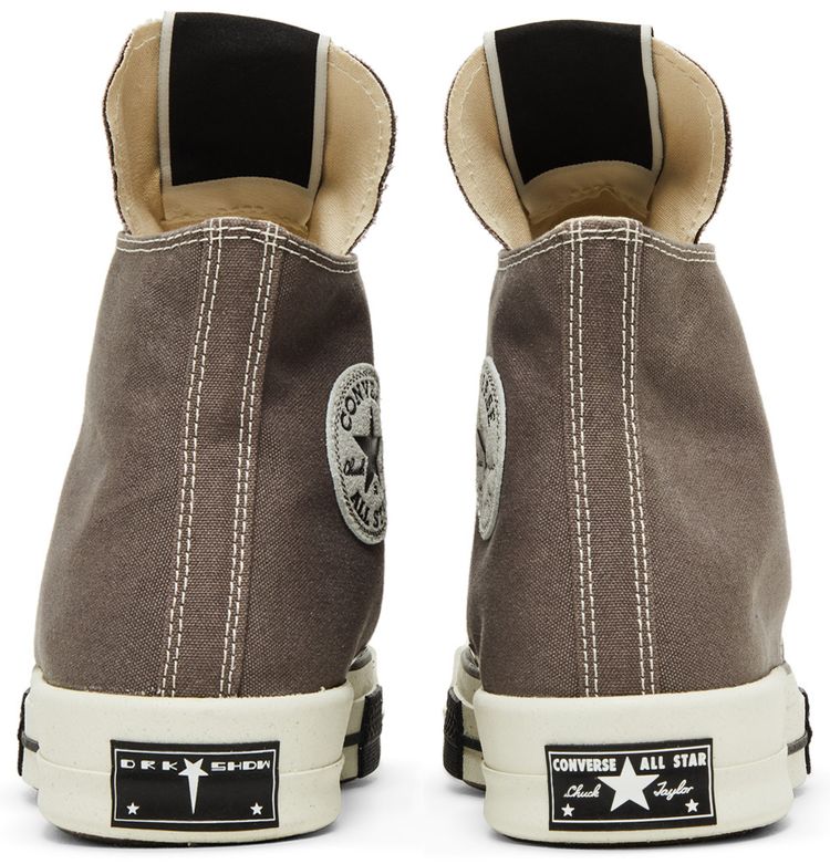 Rick Owens x Converse TURBODRK Chuck 70 Laceless Iron