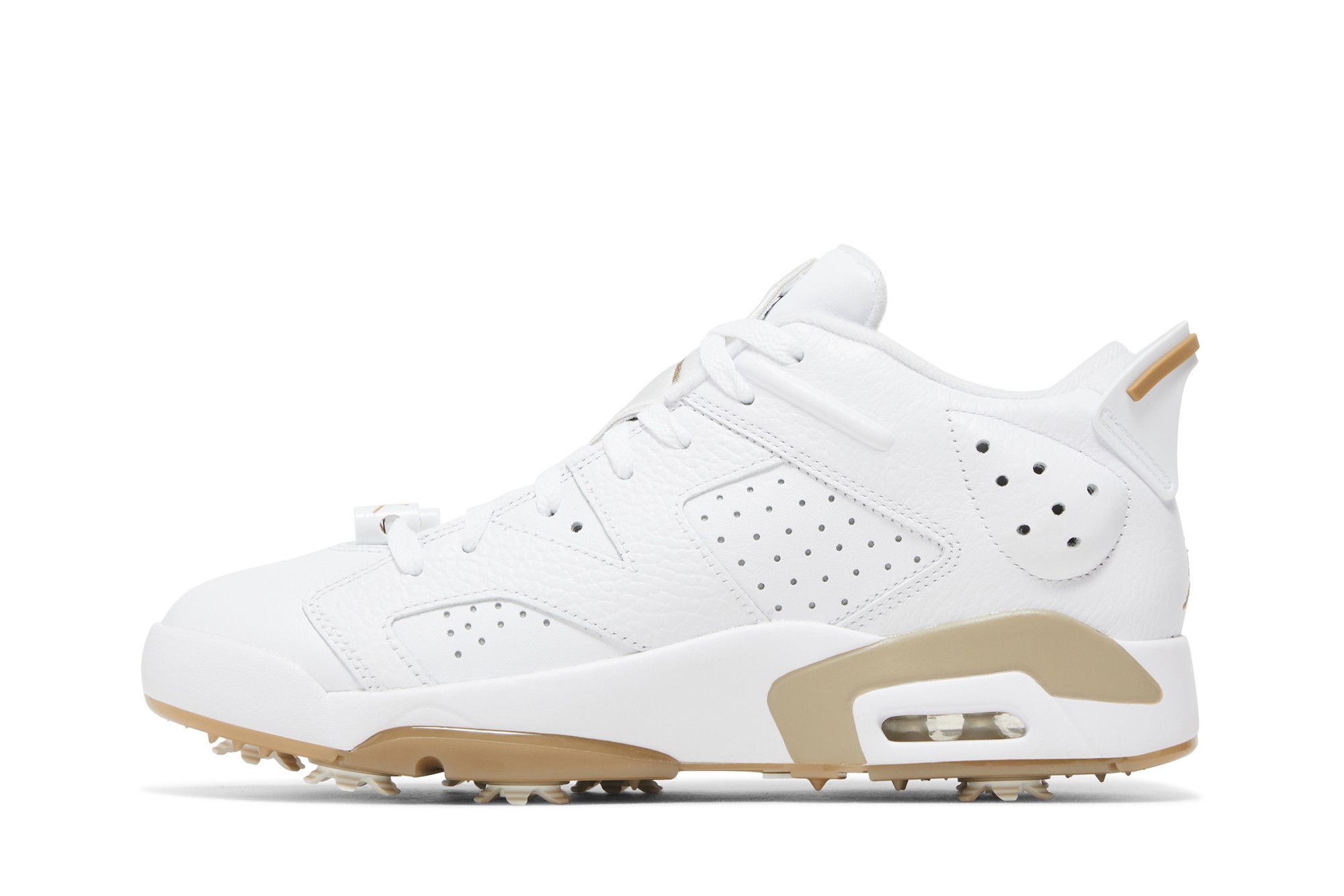 Buy Air Jordan 6 Retro Low Golf 'White Khaki' - DV1376 100