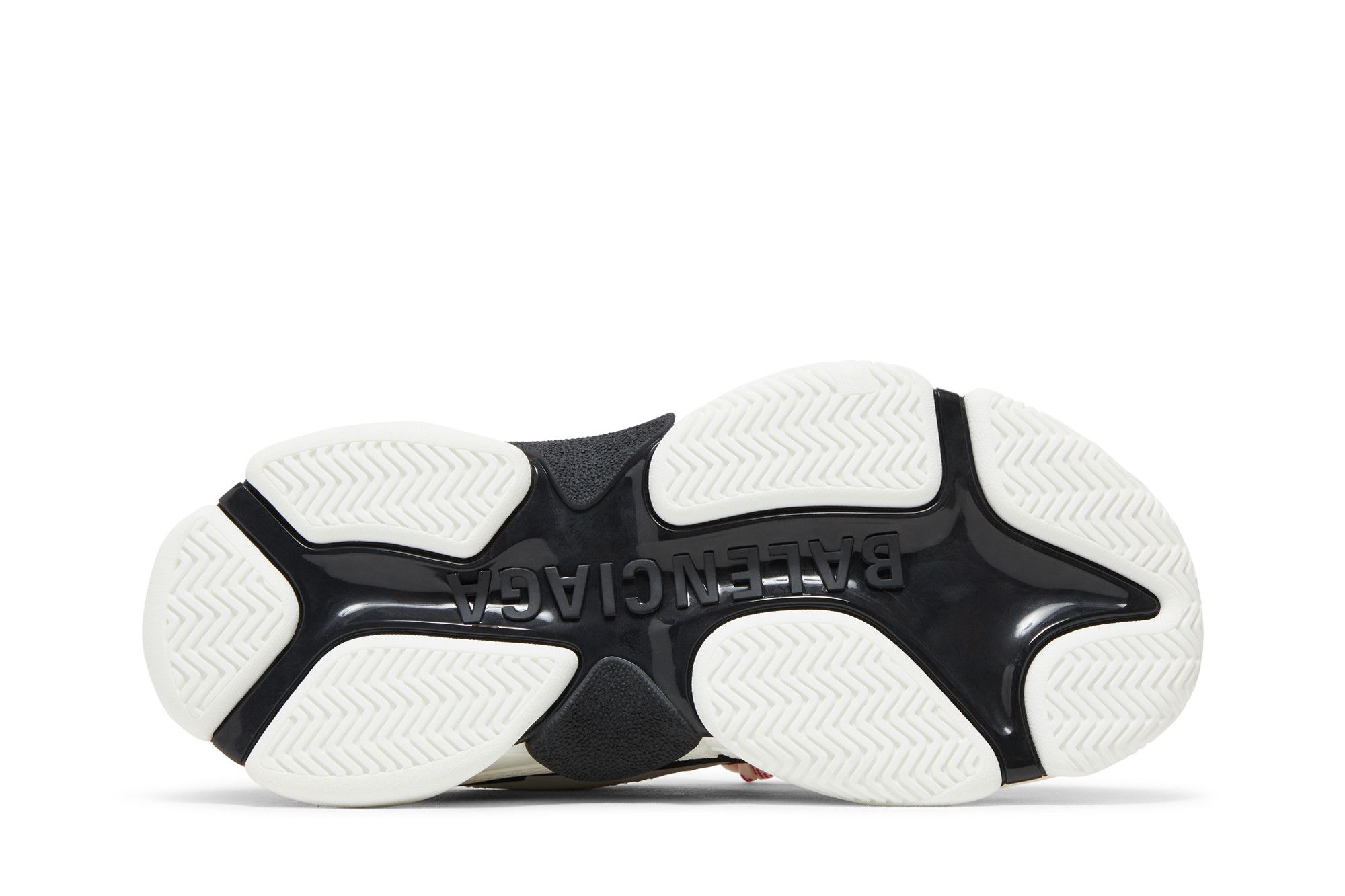 Buy Balenciaga Wmns Triple S Sneaker 'White Red Black' - 524039