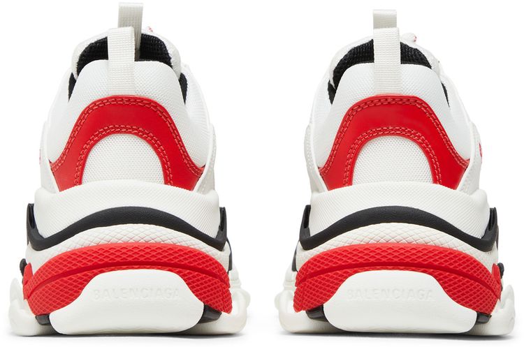 Balenciaga Wmns Triple S Sneaker White Red Black