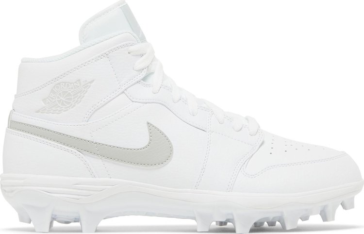 Jordan 1 Mid TD Cleat Grey Fog