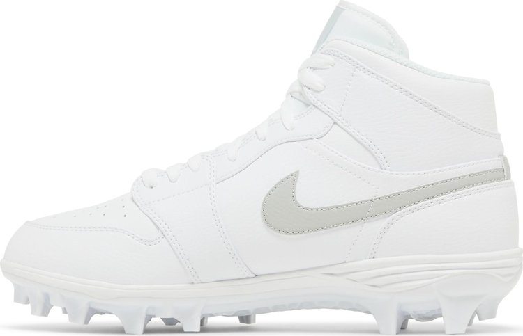 Jordan 1 Mid TD Cleat Grey Fog