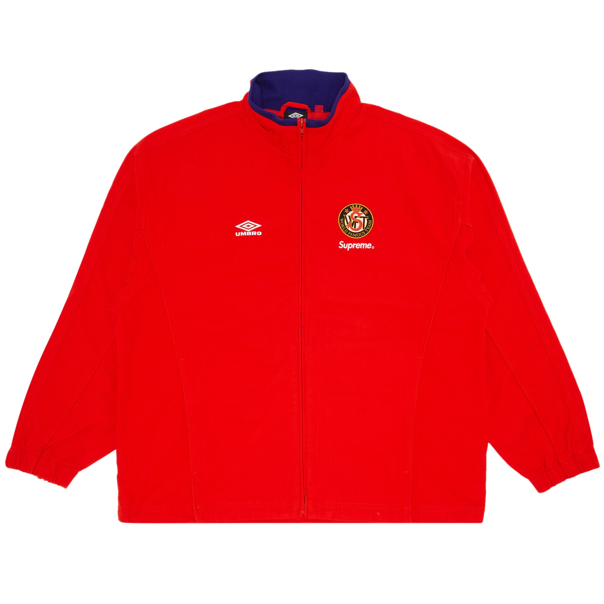 Supreme x Umbro Cotton Ripstop Track Jacket 'Red'