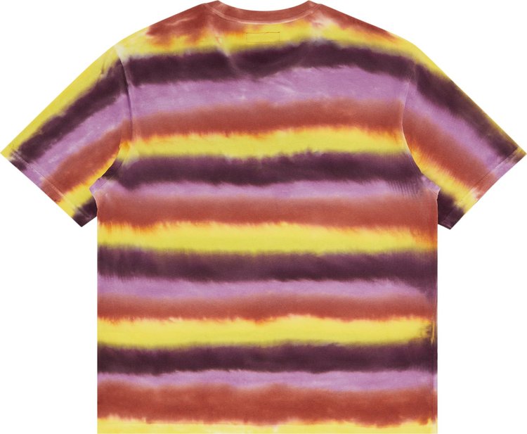 Supreme Dyed Stripe Short Sleeve Top Multicolor