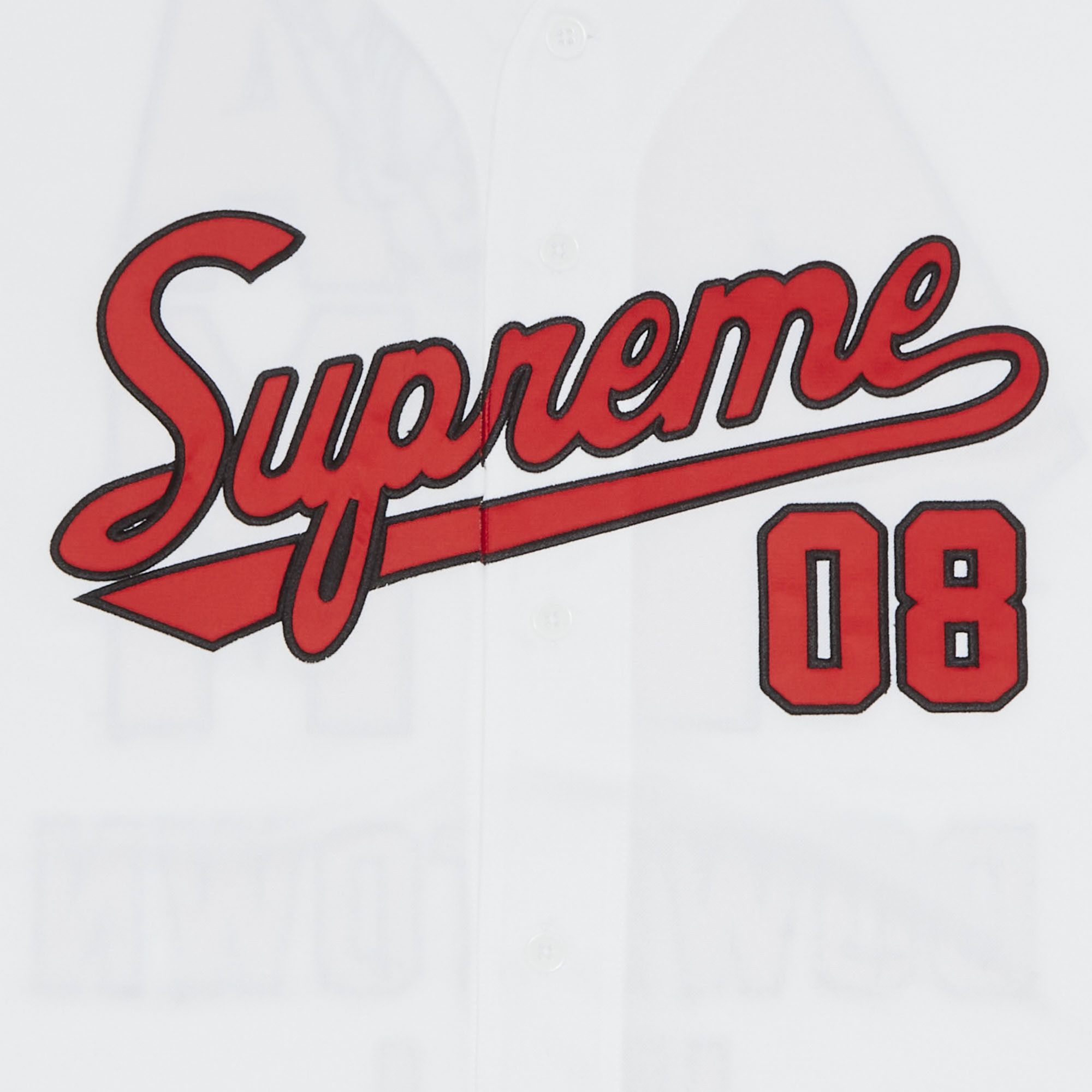Buy Supreme x Mitchell & Ness Downtown Hell Baseball Jersey