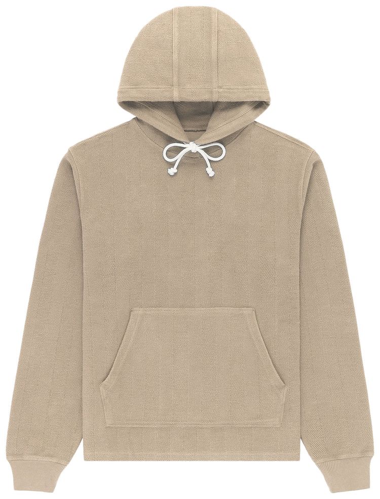Aime Leon Dore Herringbone Terry Uniform Hoodie Laurel Oak