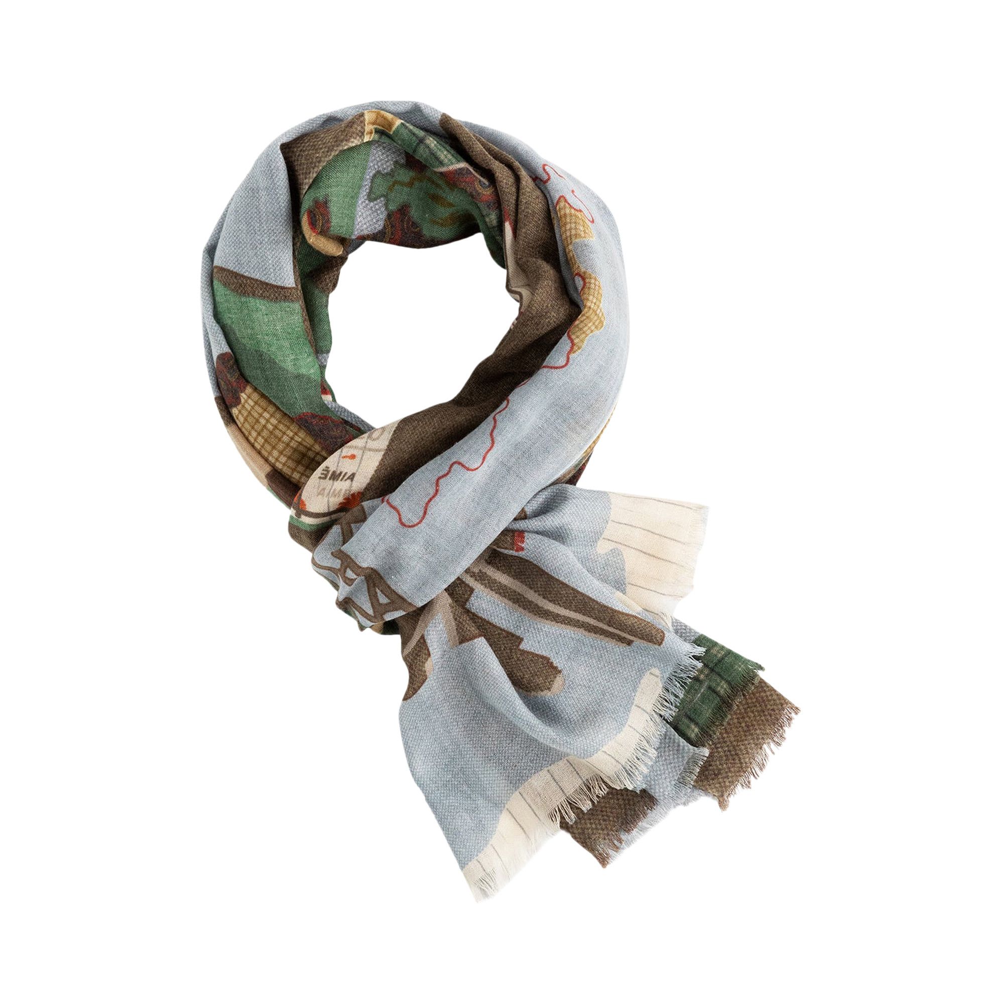 Aime Leon Dore Eyelet Knit Scarf