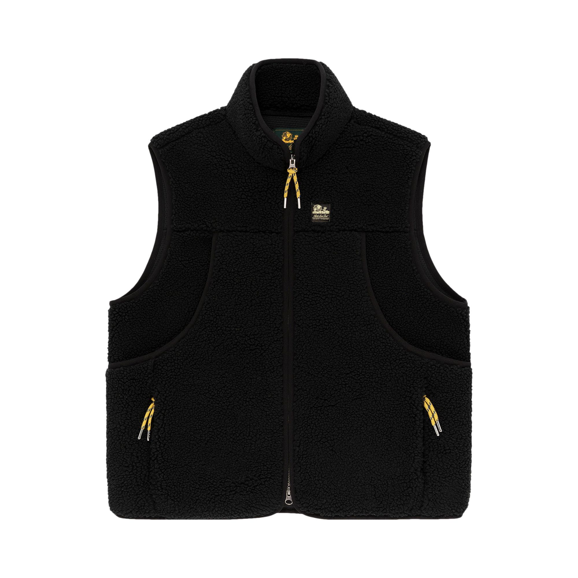 Buy Aimé Leon Dore Unisphere Fleece Field Vest 'Jet Black