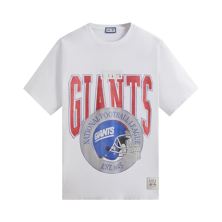 Kith For The NFL Giants 1925 Vintage Tee White