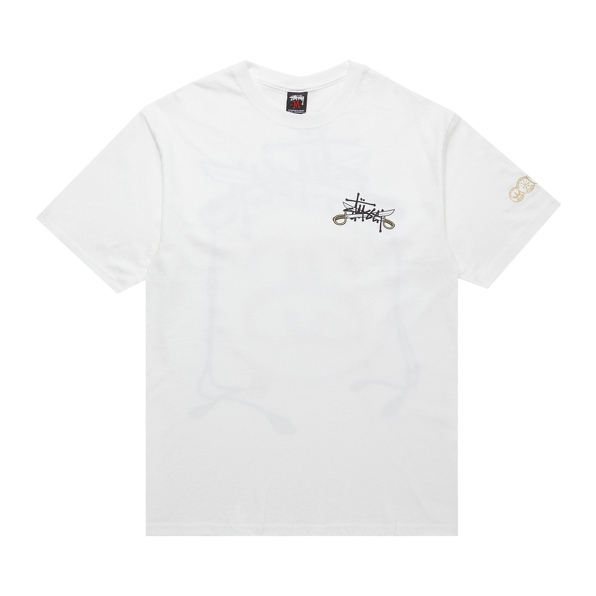 Buy Stussy Basic Logo Sword Tee 'White' - 0535 1000013BLST WHIT | GOAT