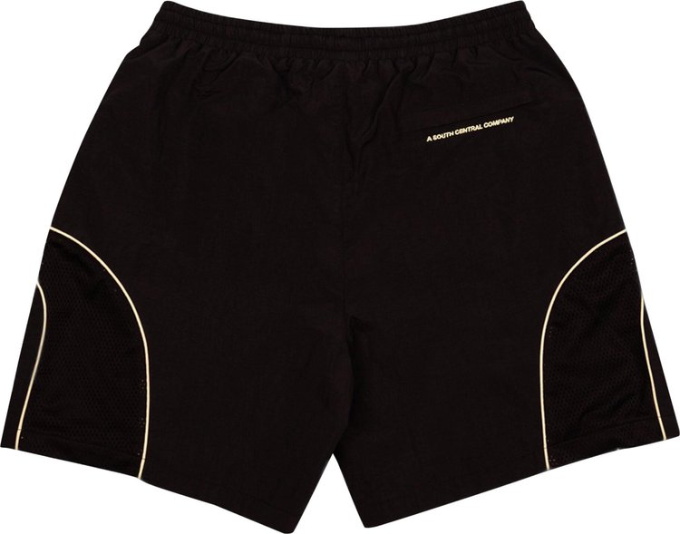 Bricks  Wood Half Court Nylon Short Black