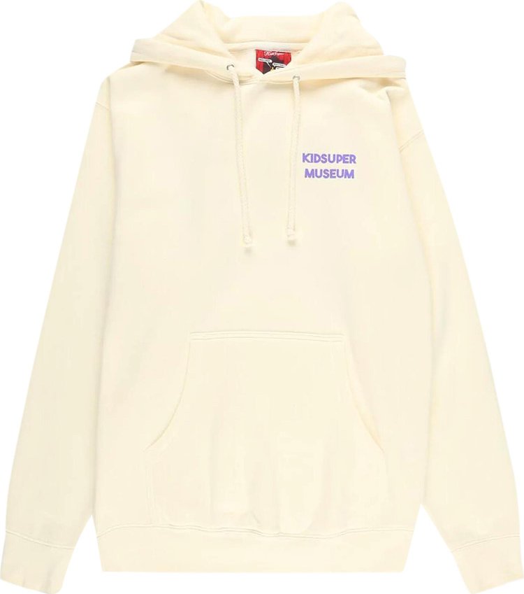 KidSuper Museum Hoodie Cream