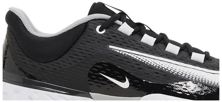 Nike Alpha Huarache Elite 4 Low Black Dark Smoke Grey