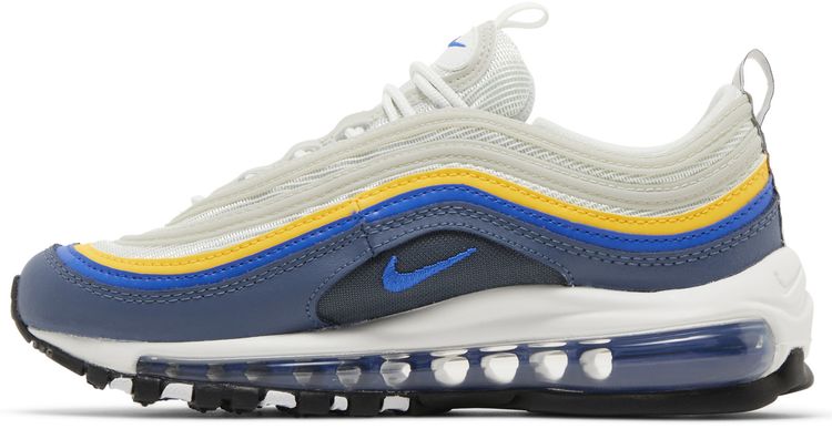 Nike Air Max 97 GS White Blue Laser Orange