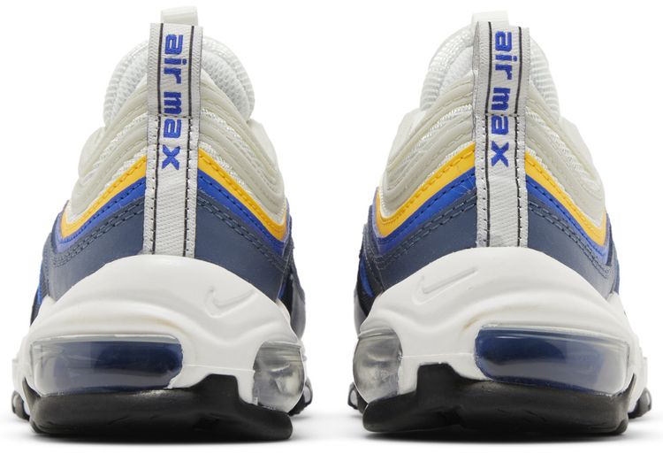 Nike Air Max 97 GS White Blue Laser Orange