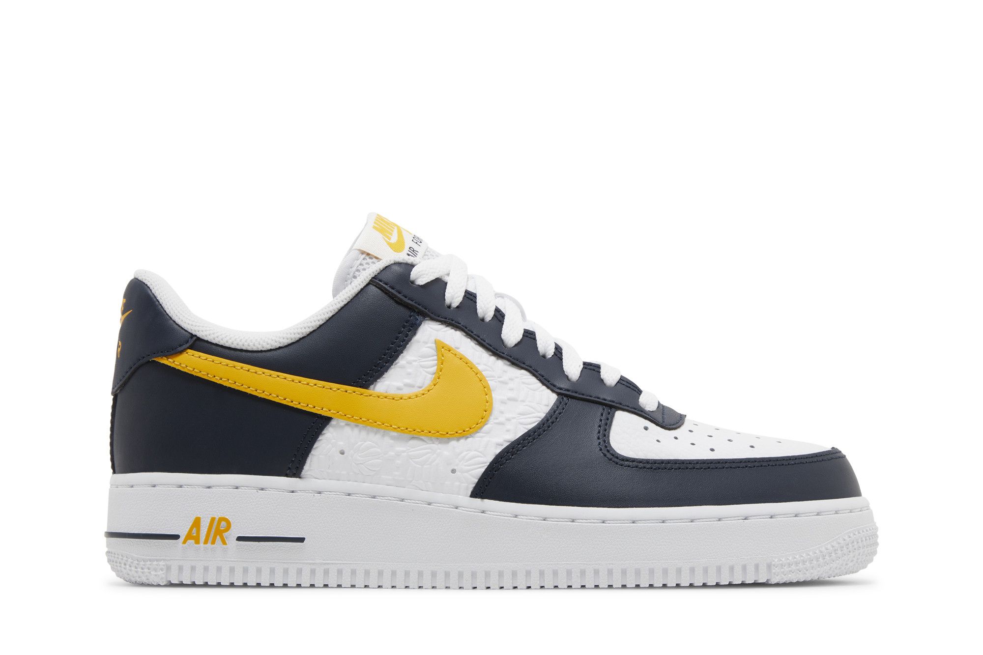 Buy Air Force 1 07 Embossed Hoops Dark Obsidian FJ4209 400