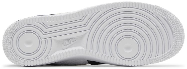 Nike Air Force 1 07 Embossed Hoops   Dark Obsidian