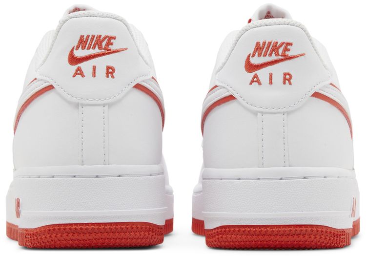 Nike Air Force 1 GS White Picante Red