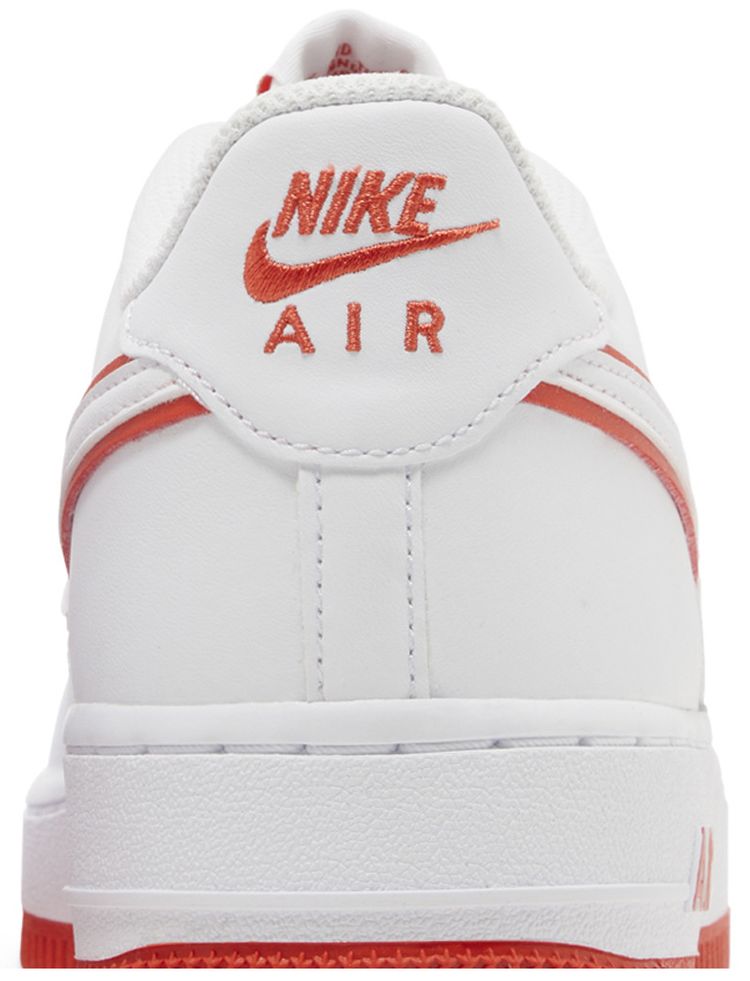 Nike Air Force 1 GS White Picante Red