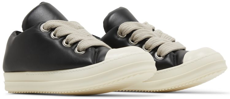 Rick Owens Luxor Jumbo Padded Low Black Milk