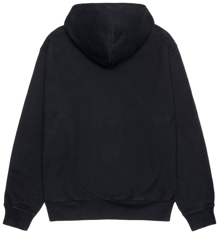 Stussy Star Hoodie Pigment Dyed Black