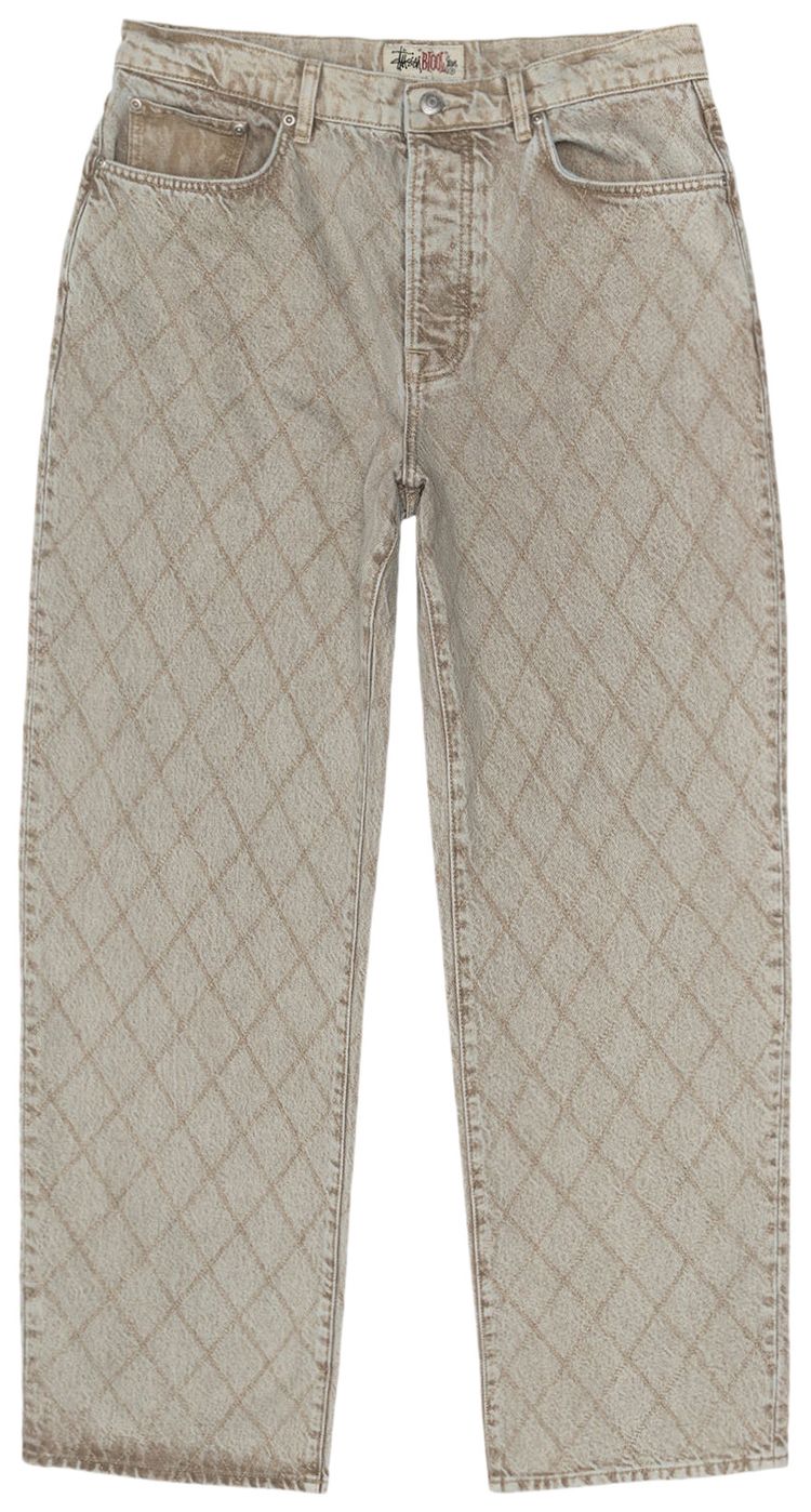 Buy Stussy Big Ol' Jean Quilted Denim 'Vintage Washed' 116635 VINT