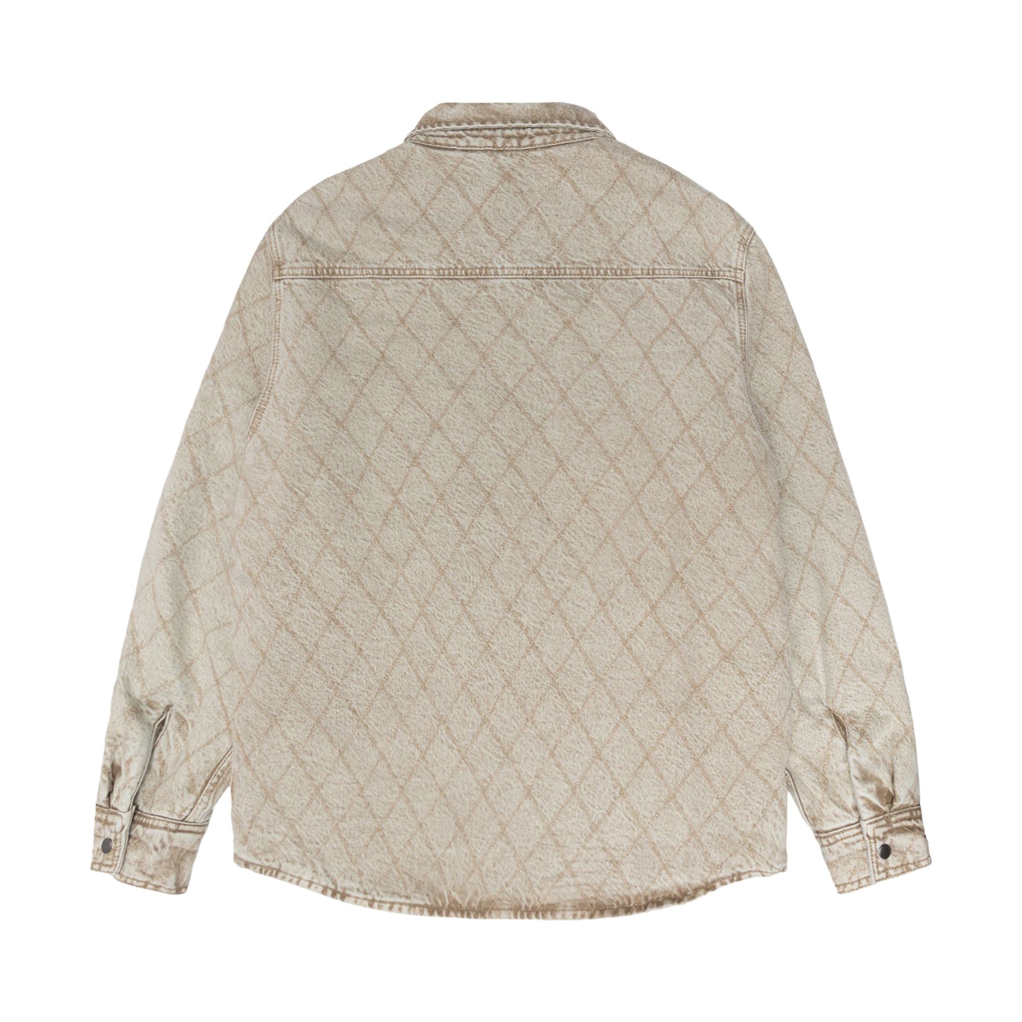 古典 Buy 1110305 - Washed' 'Vintage Shirt Denim Quilted Stussy ジャケット・アウター