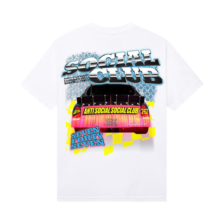 Anti Social Social Club Speechless Tee White