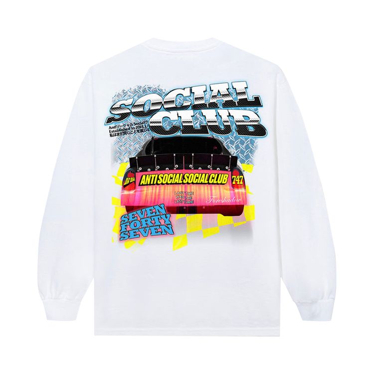Anti Social Social Club Speechless Crewneck White